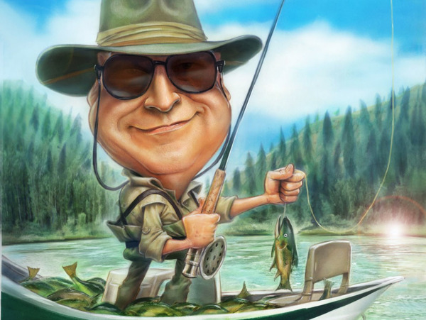 来一起钓鱼吧