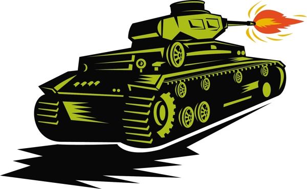 二战坦克火力加农炮