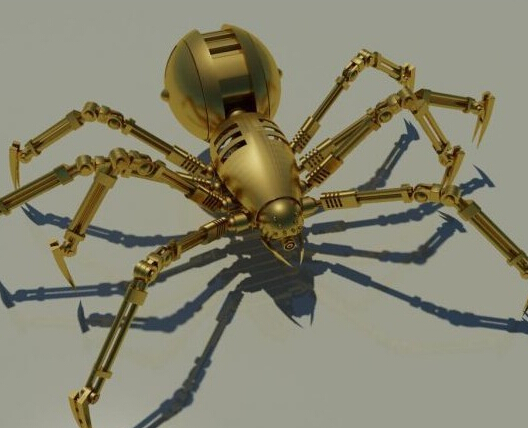 机器蜘蛛模型