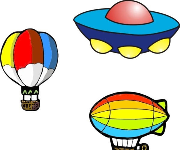 交通工具热气球