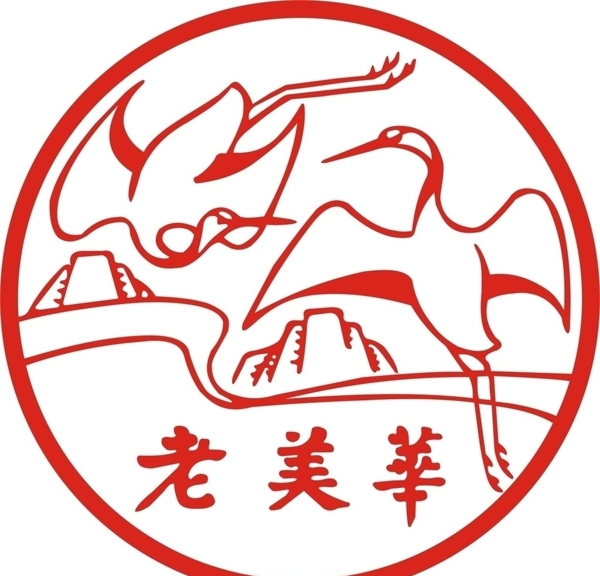 老美华logo图片