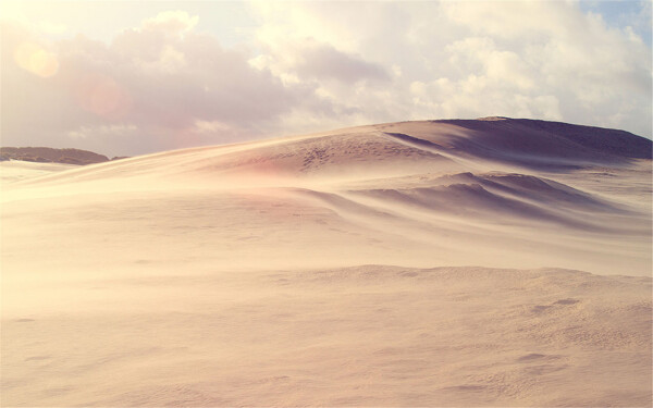 大气沙漠背景图