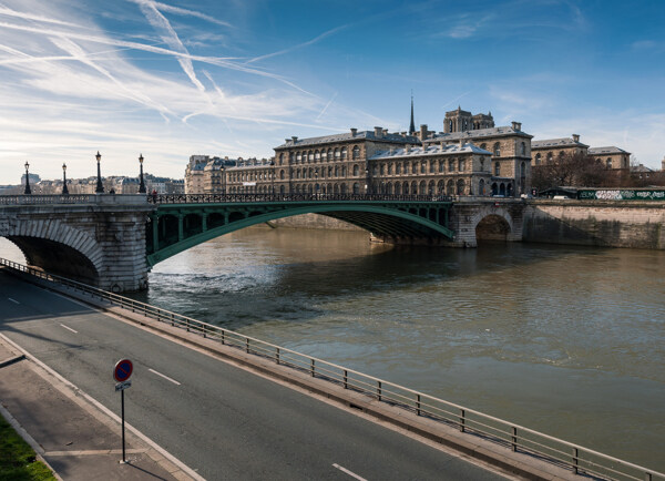 巴黎石桥建筑图片