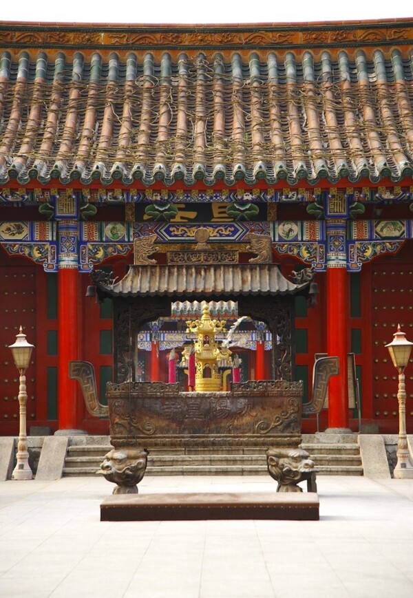 沈阳北陵寺庙图片