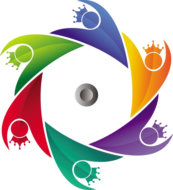 创意皇冠Logo图片