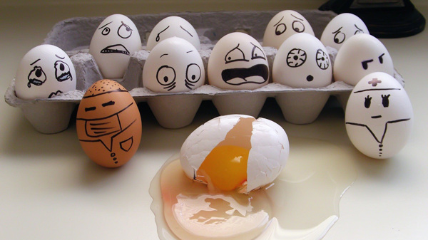 可爱的鸡蛋表情