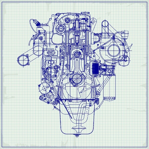 发动机图片