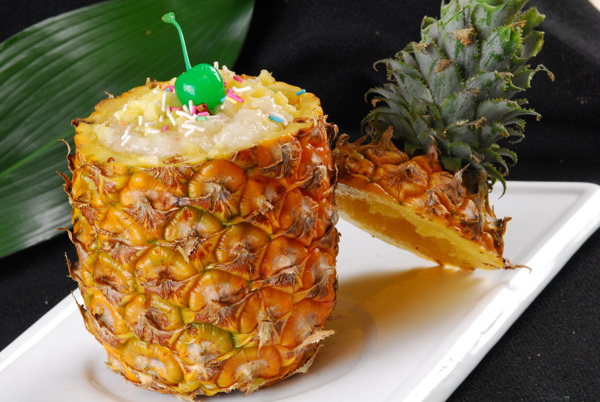 清香菠萝饭图片