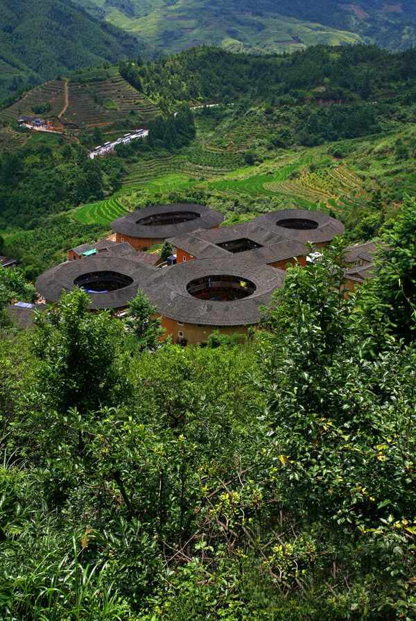 福建南靖土楼风景