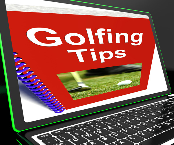 高尔夫技巧笔记本电脑显示打高尔夫球的建议