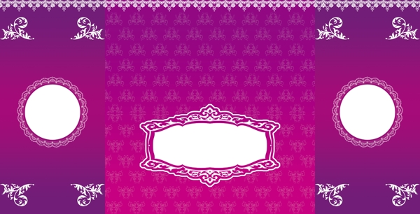 紫色婚礼背景图图片