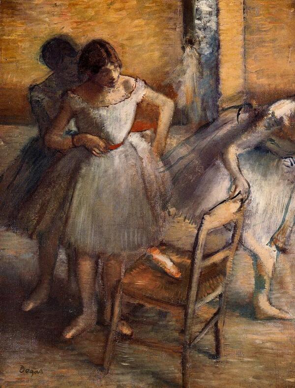 EdgarDegas0031法国画家埃德加德加EdgarDegas印象派人物风景人体女性油画装饰画