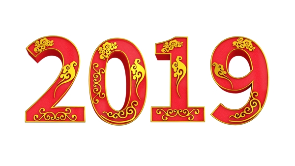 2019艺术字c4d