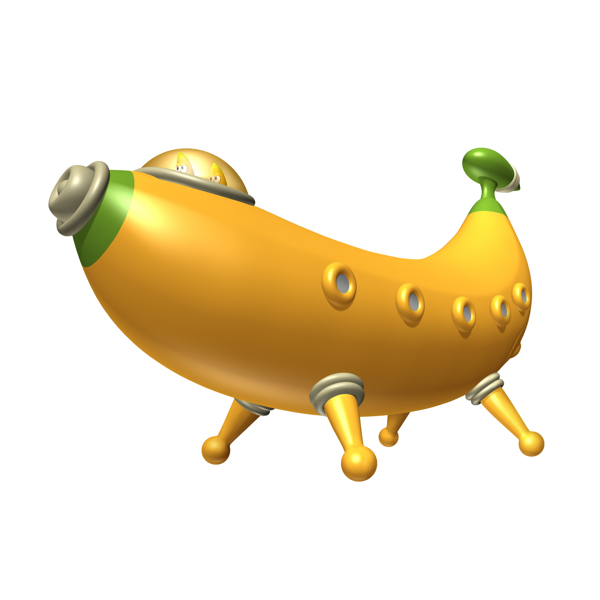 香蕉飞船图片