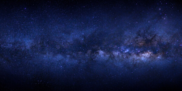 夜晚星空银河高清摄影
