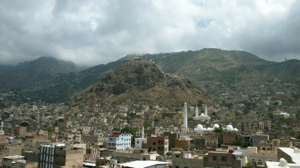 也门伊卜的城堡图片