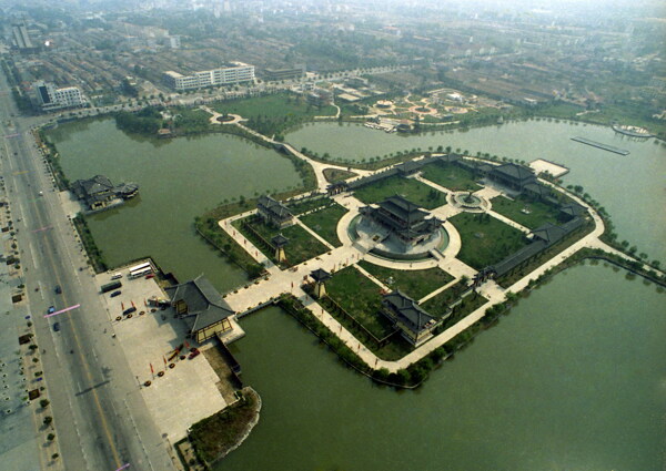 沛县汉城公园图片