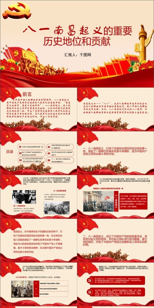 八一南昌起义的重要历史地位和贡献