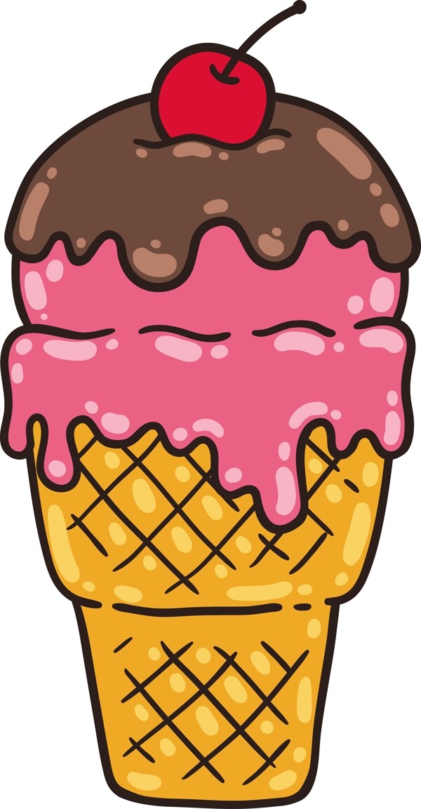 甜点冰淇凌图标