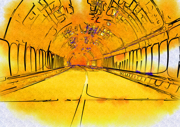 黄色之隧道