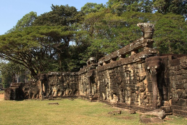 柬埔寨巴本宫风景