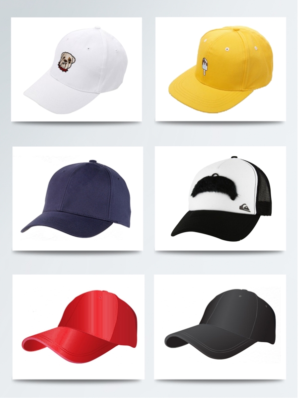 各种元素鸭舌帽设计
