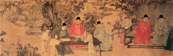 骑马古代人物塞外人物人物壁画中国文化人物画像中国风中华艺术绘画