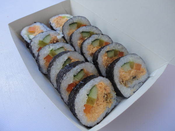 海苔寿司图片