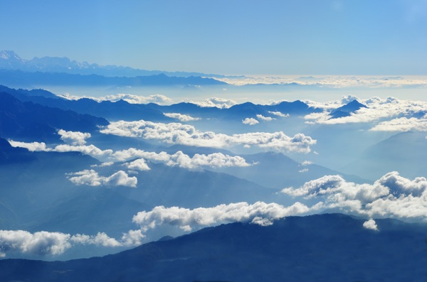 航摄影像天空