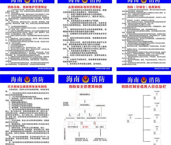 消防控制室制度图片