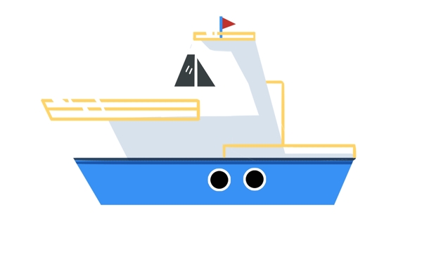 海上游轮轮船