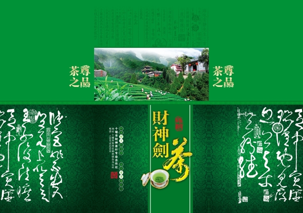 绿茶包装包装设计师DVD01