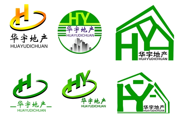 华宇地产logo图片