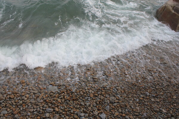 海边浪花图片