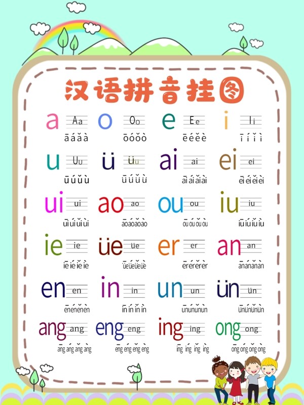 汉语拼音挂图
