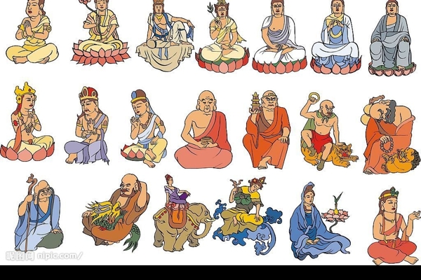 佛教人物图片