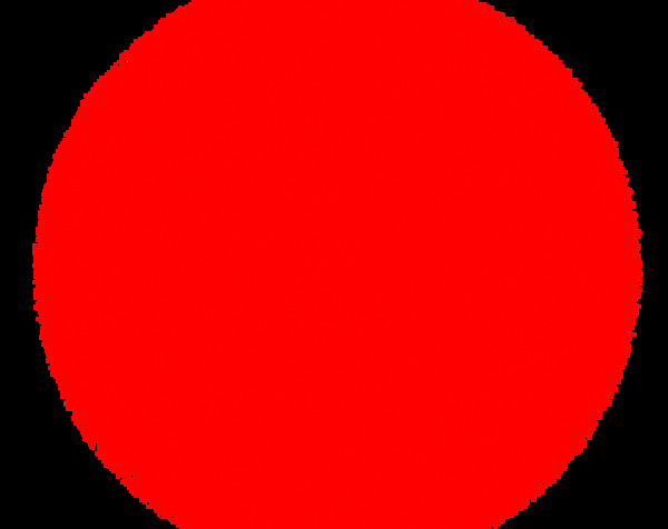红色圆形径向渐变免抠png透明素材