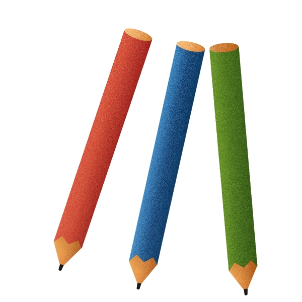 纯原创铅笔儿童文具素材