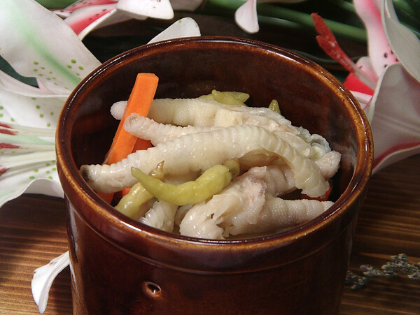 川味泡鸡爪图片