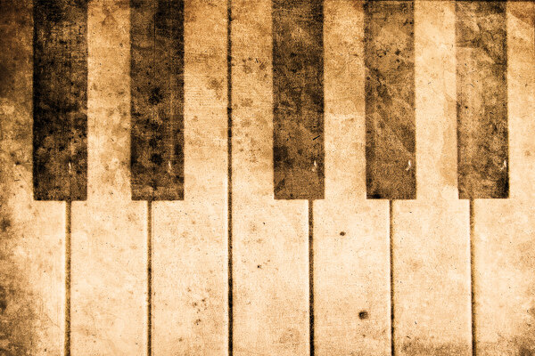 复古钢琴素材图片