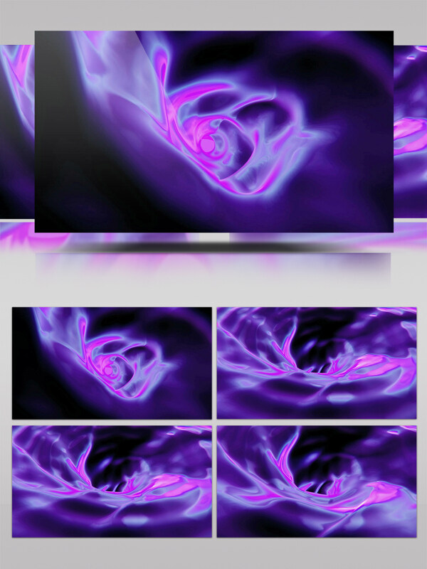 梦幻紫色神秘光线视频素材