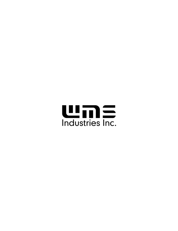 WMSIndustrieslogo设计欣赏国外知名公司标志范例WMSIndustries下载标志设计欣赏