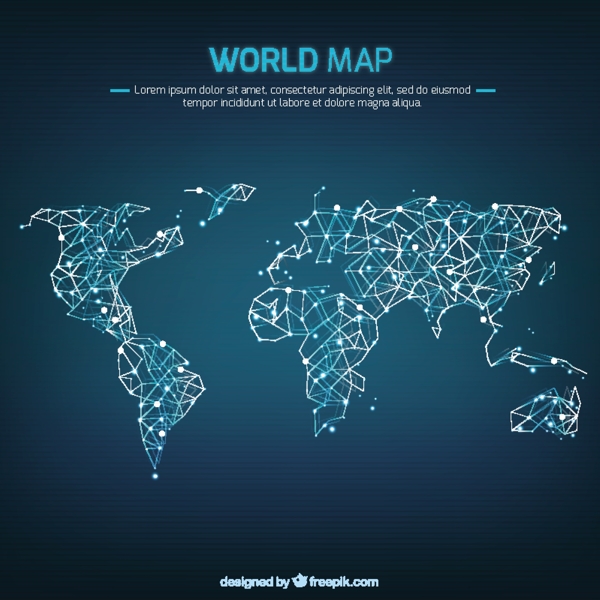网络世界地图