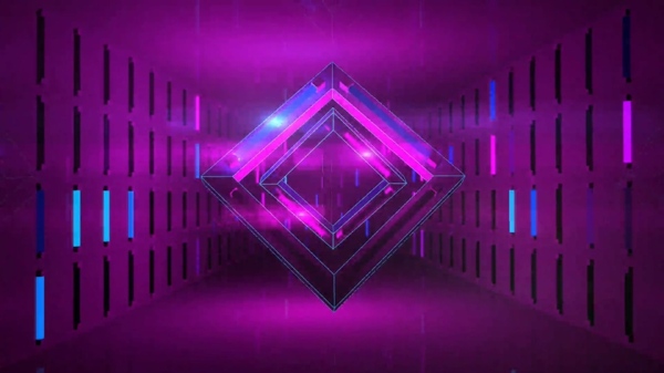 紫色舞台视频素材