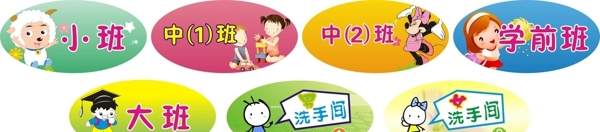 幼儿园门牌图片