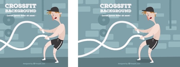 CrossFit的背景模板