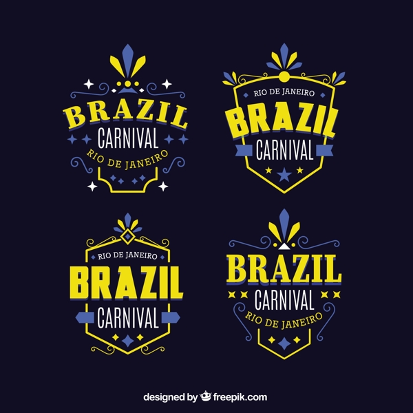 巴西狂欢节徽章