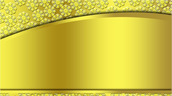 金黄色名片模板2016
