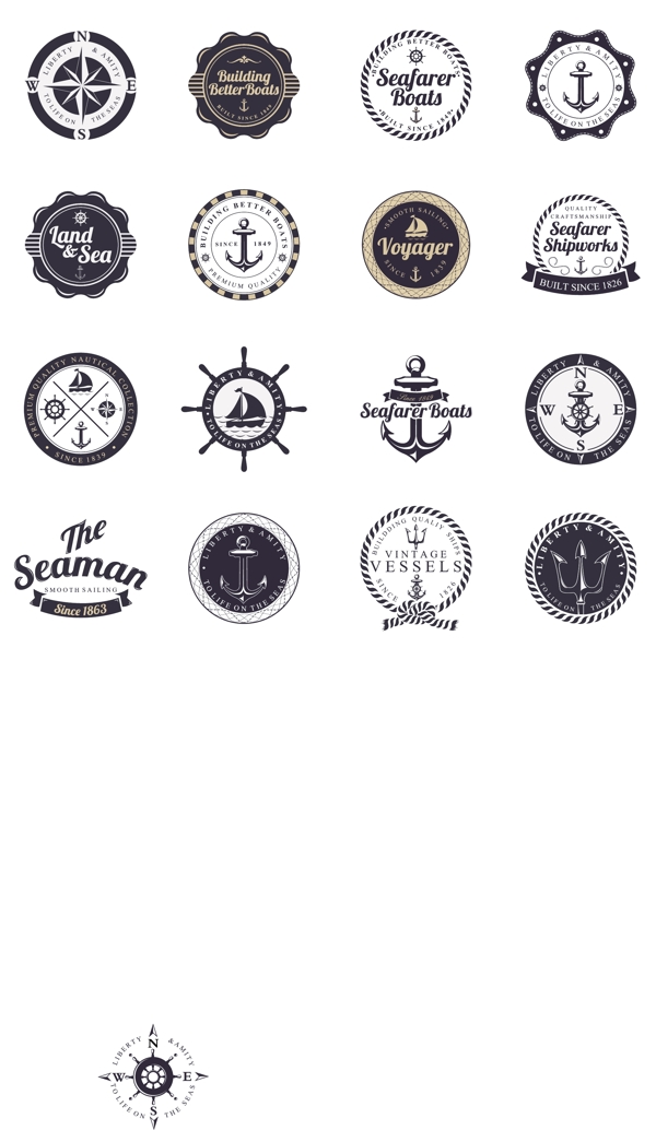 16航海的标签