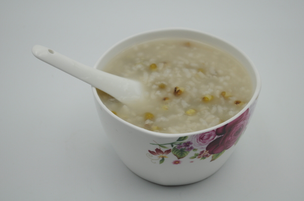 大米绿豆粥稀饭绿豆